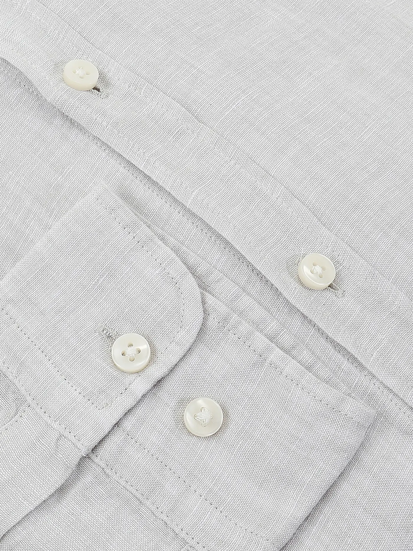 BOSS | Leinenhemd Regular Fit CHAMBRAY | hellgrau
